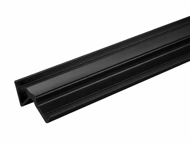 Moulure de coin interne pour panneau PVC 4 mm – Noir