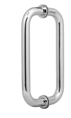Poignée de douche ronde 8'' Chrome